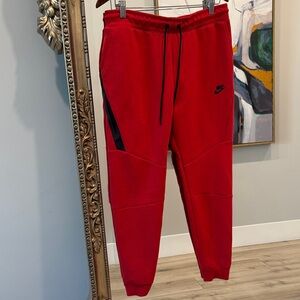 Nike Red & Black Men’s Joggers Sweatpants